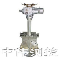 電動對裌式(shi)刀型閘閥